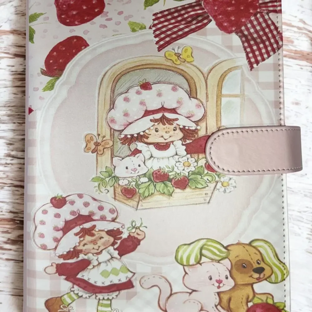 Strawberry Shortcake A5 Binder w/ matching paper